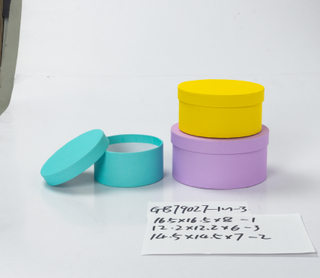 2pcs nesting round boxes